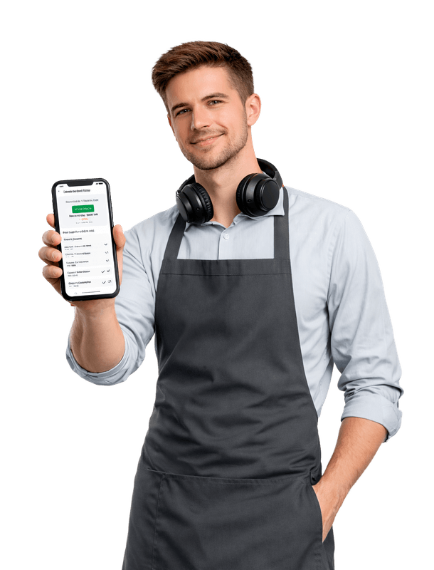Barventory mobile app for voice-powered bar inventory and stock counting